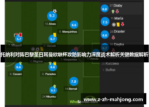 托纳利对阵巴黎圣日耳曼欧联杯攻防影响力深度战术解析关键数据解析